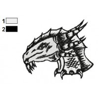 Dragon Tattoo Embroidery Design 26